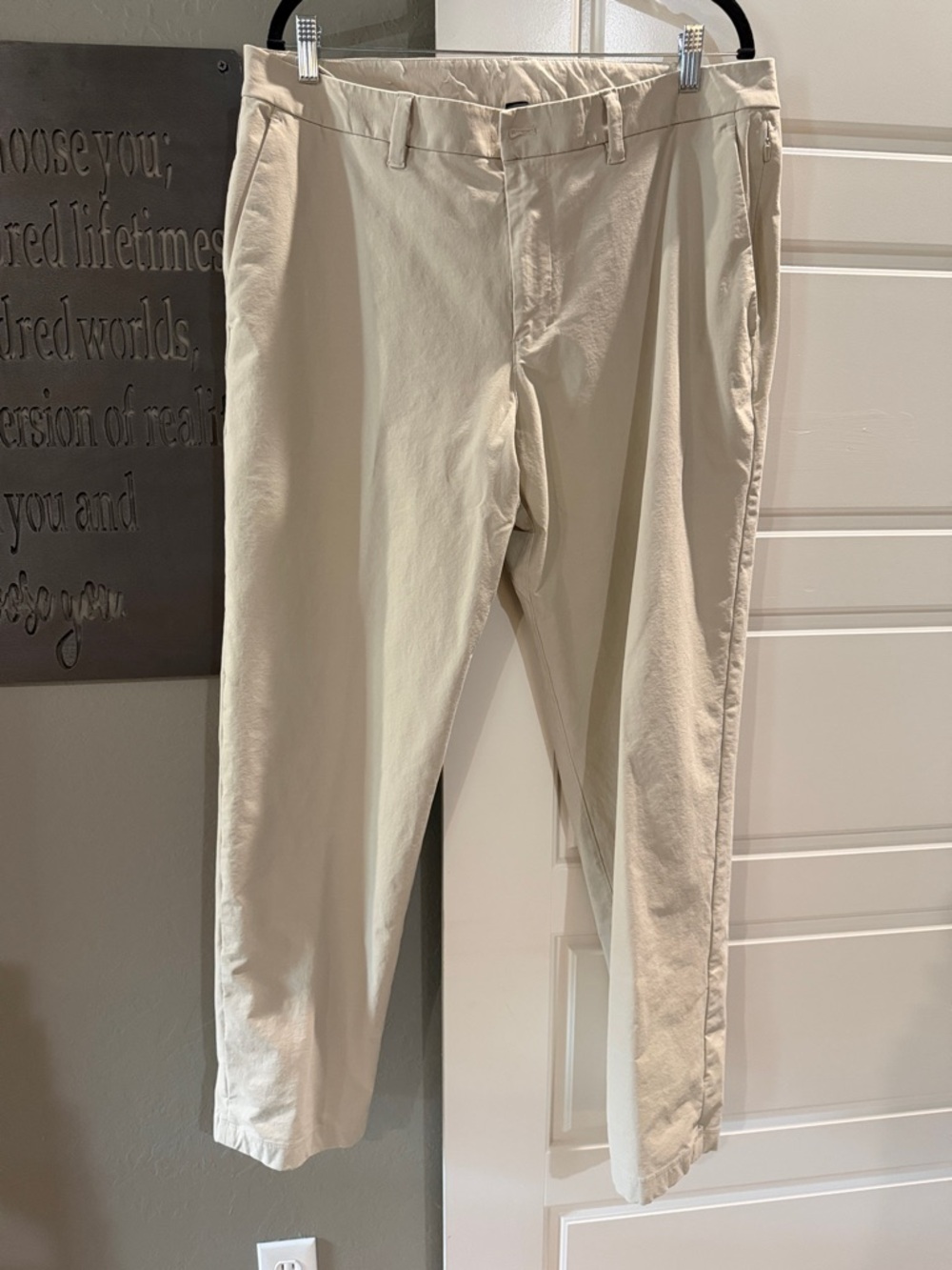 lululemon athletica Men’s Chino Pants in Cream